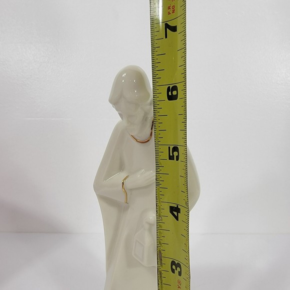 Mikasa Holy Night Nativity Set Porcelain Christmas 3 Piece Set Vintage w Box - Picture 7 of 13